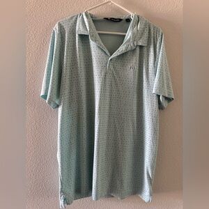 Travis Mathew Light Blue Polo XL